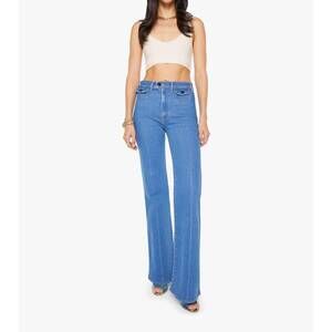 NEW MOTHER pocket flap hustler roller heel pants in this is just my day job